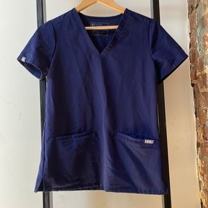 Figs XS Technical Collection Scrub Top